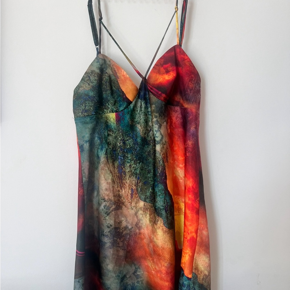 Urban Outfitters Multicolor Slip Dress